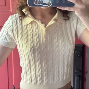 Cozy Cider top (crop top)